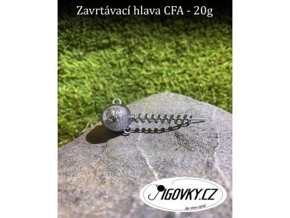 Zavrtávací hlava - 20 g, 2 ks 24865047 8594203482869 jigovky.cz