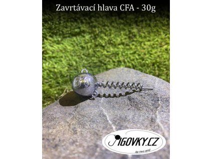 Zavrtávací hlava - 30 g, 2 ks 24865049 8594203482845 jigovky.cz